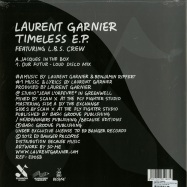 Back View : Laurent Garnier - TIMELESS FEAT. THE L.B.S. CREW EP (incl DOWNLOADCARD) - Because Music / BEC5161187