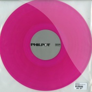 Back View : Soulphiction - OBSIDIAN FIELDS (CLEAR PINK VINYL) - Philpot / PHP069