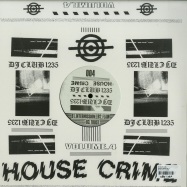 Back View : DJ Club 1235 - HOUSE CRIME VOL.4 - House Crime / HC 004