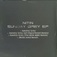 Back View : Nitin - SUNDAY GREY EP (ART DEPARTMENT / THE MOLE NMD REMIXES) - No.19 / NO19078