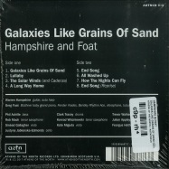 Back View : Hampshire & Foat - GALAXIES LIKE GRAINS OF SAND (CD) - ATHENS OF THE NORTH / AOTNCD010