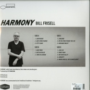 Back View : Bill Frisell - HARMONY (2LP) - Blue Note / 0800164