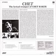 Back View : Chet Baker - CHET (180G LP) - Jazz Wax / JWR 4524 / G76755