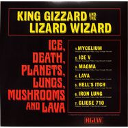 Back View : King Gizzard & The Lizard Wizard - ICE, DEATH, PLANETS, LUNGS, MUSHROOM AND LAVA (2LP) - Virgin Music Las / 1217016