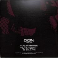Back View : Dion - ROUGH MATERIAL EP (RED MARBLED VINYL) - Rough Material Records / RM001