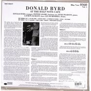 Back View : Donald Byrd - AT THE HALF NOTE CAFE VOL.1 (TONE POET VINYL) (LP) - Blue Note / 3814586