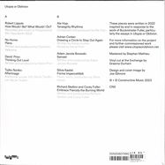 Back View : Various Artists - UTOPIA OR OBLIVION (LP) - Constructive / CN5