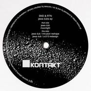 Back View : SND & RTN - JAWA DUBS EP (INTRUSION / CV313 RMXS / BLACK VINYL) - Kontakt Records / KNT-46