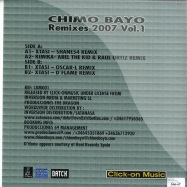 Back View : Chimo Bayo - REMIXES EP 2007 - Click On Music / CKM001