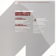 Back View : Danny Freakazoid - HIDDEN LOVE / RECORDABLE JOHN DAHBAECK REMIX - CR2 Records / 12C2X033