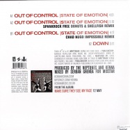 Back View : Kenna - OUT OF CONTROL / STATE OF EMOTION - Interscope / 1764466