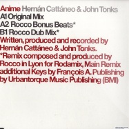 Back View : Hernan Cattaneo & John Tonks - ANIME (ROCCO MIXES) - Urban Torque / urtr044