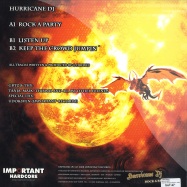Back View : Hurricane DJ - ROCK A PARTY - Important Hardcore Records / imphc002