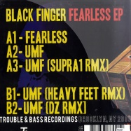 Back View : Black Finger - FEARLESS EP - Trouble & Bass Recordings / TBC002