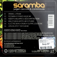 Back View : Jurgen Cecconi & Cominhouse - SARAMBA (MAXI CD) - Just Enterteinmant / s.i.a.e. - JCD030