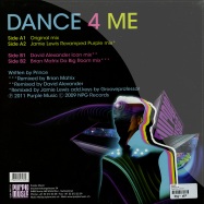 Back View : Prince - DANCE 4 ME - Purple Music / pm119