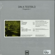 Back View : DIN A TESTBILD - PROGRAMM 1 (LP) - Mannequin / MNQ 090