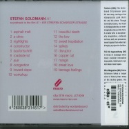 Back View : Stefan Goldmann - A1 (SOUNDTRACK) (CD) - Macro  / macrom50cd