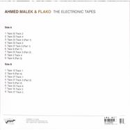 Back View : Ahmed Malek & Flako - THE ELECTRONIC TAPES (LP + MP3) - Habibi Funk / HABIBI005-1