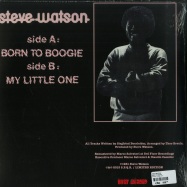 Back View : Steve Watson - BORN TO BOOGIE - S.P.Q.R. / SPQR1134