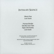 Back View : Silent-One - LOST SOULS - Intimate Silence / INS004