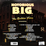 Back View : Notorious B.I.G. - THE GOLDEN VOICE (INSTRUMENTALS) (LTD ORANGE LP) - Kankana Records / 00131400
