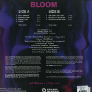 Back View : Jeff Williams - BLOOM (180G LP + MP3) - Whirlwind / WR4737LP / 05183571