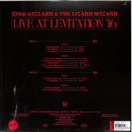 Back View : King Gizzard & The Lizard Wizard - LIVE AT LEVITATION 16 (RED VINYL 2LP) - Diggers Factory / KGLWLL16