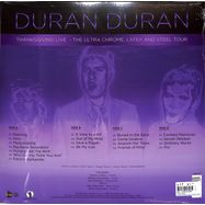 Back View : Duran Duran - ULTRA CHROME, LATEX & STEEL TOUR (col2LP) - Culture Factory Usa / CF1258