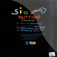 Back View : SIA - BUTTONS (REMIXES) - Maelstrom / MAELT102