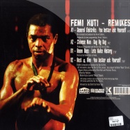 Back View : Femi Kuti - REMIXES - KIF Records / KIFHH138