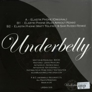 Back View : Bhoo - ELASTIK PHONE EP (WHITE VINYL) - Underbelly Records / urjjv003