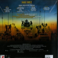 Back View : Tom Holkenborg aka Junkie XL - MAD MAX: FURY ROAD O.S.T. (180G 2LP) - Music On Vinyl / movatm045