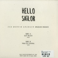 Back View : ESA - BRAZILIAN REWORKS (7 INCH) - Hello Sailor / HSR003