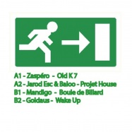 Back View : Jarod Esc, Baloo, Mandigo, Zaspero, Goldaus - ISSUE DE SECOURS EP - Escaped Records / ESC001