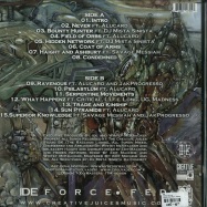 Back View : IDE - FORCE FED (LTD COLOURED LP) - Creative Juices Music / CJM002