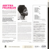 Back View : Aretha Franklin with The Ray Bryant Combo - ARETHA (LTD 180G LP) - Waxtime 500 / 408737 / 9236930