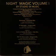 Back View : Studio 54 Music JKriv - NIGHT MAGIC VOL 1 - THE DISCO MIXES 2020 - Studio 54 Music / S54-001V