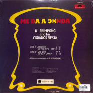 Back View : K. Frimpong and His Cubano Fiesta - ME DA A ONNDA (LP) - Hot Casa Records / HC72
