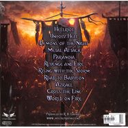 Back View : Mystic Prophecy - HELLRIOT (LTD.BLACK SMOKE / RED YOLK LP (LP) - Roar! Rock Of Angels Records Ike / ROAR2305LPMA