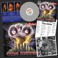 Back View : Destruction - ETERNAL DEVASTATION (SILVER VINYL) (LP) - High Roller Records / HRR 547LP7S
