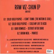 Back View : Various Artists - Raw Viz-Shun EP - Upstairs Asylum Records / UAR-012