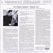 Back View : Art Quintet Pepper - SMACK UP (CONTEMP.REC. ACOUSTIC SOUNDS SERIES 2LP) - Concord Records / 7255477