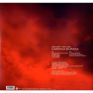 Back View : Simon/BP/Matthews/Brownlee/Gerhaher Rattle / Carl Orff - CARMINA BURANA (2LP) - WARNER CLASSICS / 2564649424