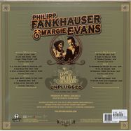 Back View : Philipp Fankhauser & Margie Evans - UNPLUGGED LIVE AT MHLE HUNZIKEN - Funk House Blues Productions / 764998910148