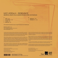 Back View : Bram De Looze & Felix Henkelhausen & Eric McPhers - VICE VERSA II - REBOUNCE (LP) - CHALLENGE RECORDS / CRLP73600