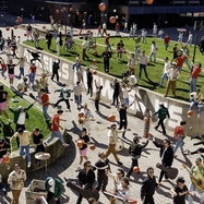 Back View : Arkells - BETWEEN US (LP) (GRASS GREEN COLOR VINYL) - Virgin Music International / 8088910633