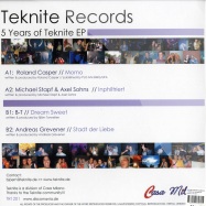Back View : Roland Casper & Various - 5 YEARS OF TEKNITE EP - Teknite / TR1201