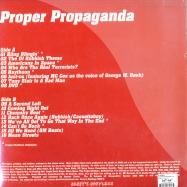 Back View : DJ Rubbish - PROPER PROPAGANDA (LP) - Barrys Bootlegs / BAZ007
