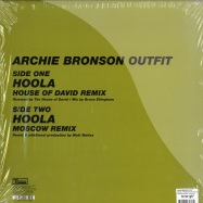 Back View : Archie Bronson Outfit - HOOLA / MOSCOW & HOUSE OF DAVID REMIX - Domino Recording / RUG372TX